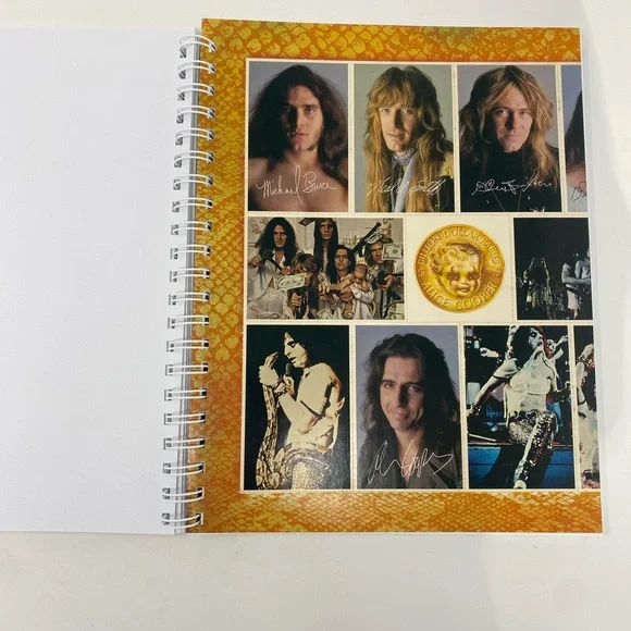 Upcycled Alice Cooper Record Album Notebook Handmade - Picture 5 of 6